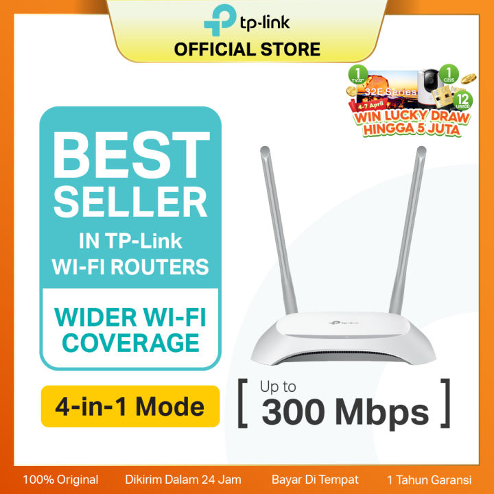 TP-Link TL-WR840N N300 WiFi Router IPv6 IPTV Ruter 300Mbps Access Point WPA3 Tether