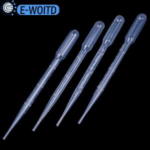 E-WOITD  4Pcs 3ml plastic dropper for modeling paint dropper