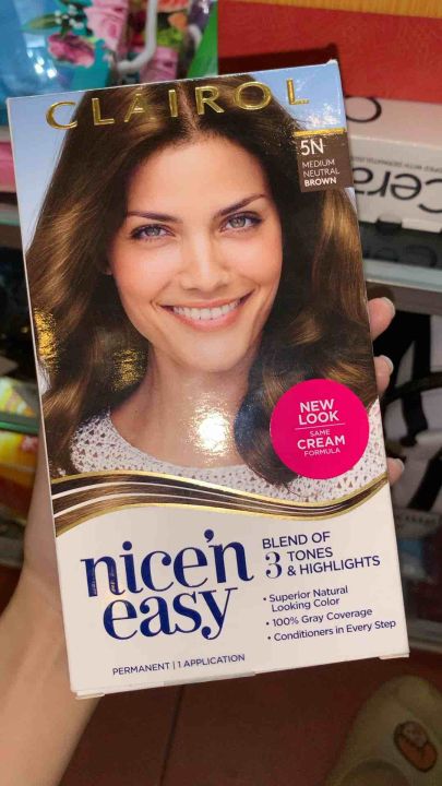 Thuốc nhuộm tóc phủ bạc tự nhiên Clairol Nicen Easy US | Lazada.vn