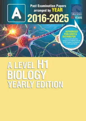 NEW A Level Yearly Edition Past Examination Papers 2016-2025 | Past Examination | Pre-University Level Examination Books - SAP