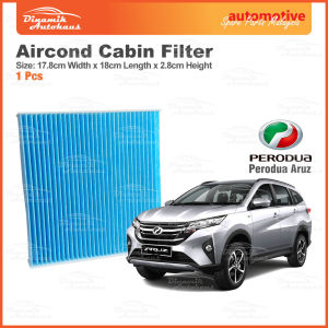 Perodua Aruz Year 2019 To Present Automobile Spare Parts Car Aircond Cabin Air Filter CAF70001
