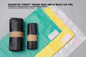 Biodegradable Garbage Plastic Bag Roll Form Trash Bag S to XXL