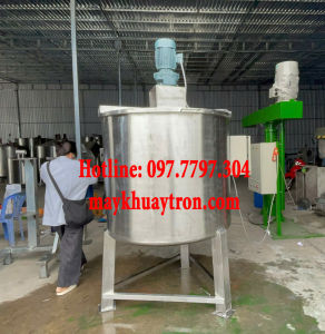 BỒN KHUẤY HÓA CHẤT 1000 LÍT - LH: 0977 797 304 Ms Quỳnh