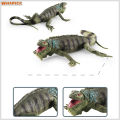 Reptile Statue Model Simulated Cute Lizard Chameleon Bearded Dragon Solid Model Decoration PVC Reptile Amphibian Figurine Ornament Educational Toy. 