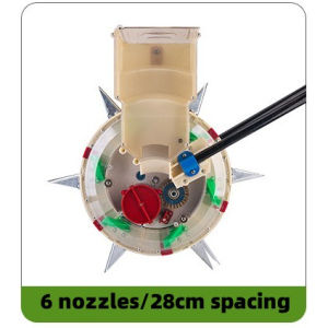 Multi-Function Portable Seed Planter with Dual Sowing Channels for Beans Corn and Vegetables