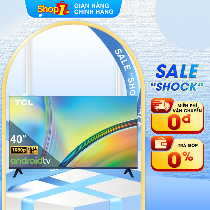 Android Tivi TCL Full HD 40 inch 40S5400A - Công nghệ âm thanh Dolby Audio - Hệ điều hành Android 11 mượt mà - Hiển thị rõ nét chi tiết với công nghệ HDR