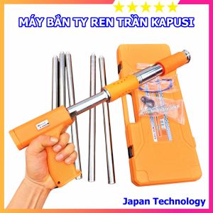 Máy bắn ty trần thạch cao 3.2m Kapusi Nhật Bản chuyên dùng trong thi công treo ty ren bảo hành 12 tháng