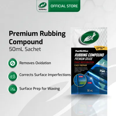 Turtle Wax Premium Rubbing Compound 50mL Sachet AP-1201-1