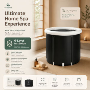 Bathtub Foldable Portable Hot Tub Adult Kids Child Indoor Room Bath Tub Portable Bathtub Bath Barrel