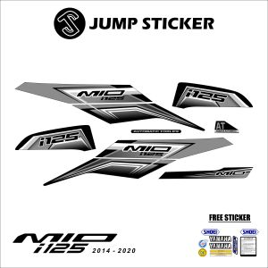 Stiker Striping Mio i125 - Mio M3 2014 - 2020 grafis variasi 013
