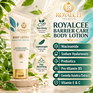 BODY LOTION 100G Lightening & Brightening w/ PREBIOTICS [ROYALCEE PREMIUM]