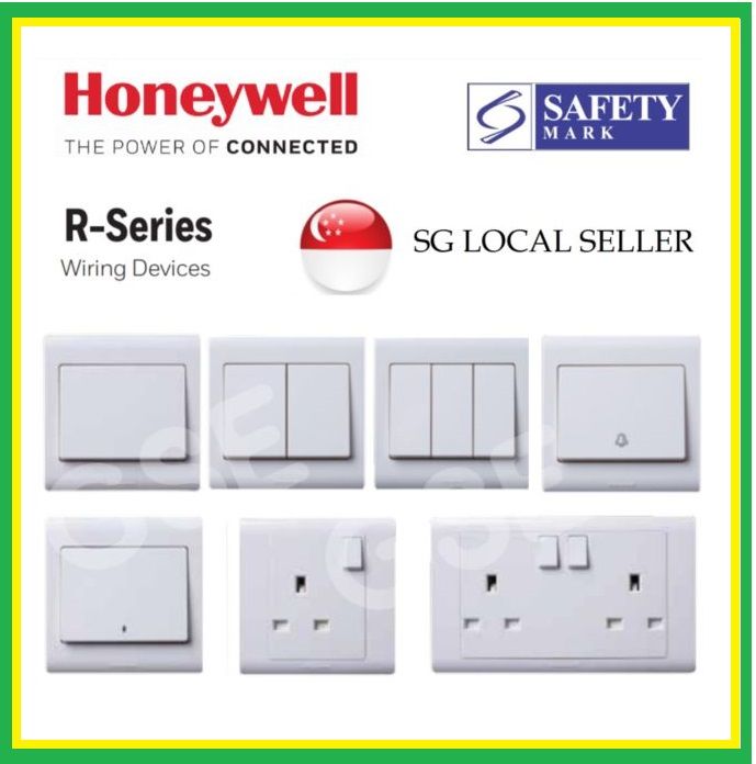 [SG Local Seller] Honeywell RSeries Switch Socket (Singapore Safety