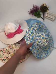 Toddler Sun Hat with Bowknot Design Wide Brims Fisherman Hat for Outdoor Fun and Everyday Wear Breathable and Adjustable