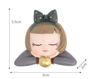 🎉สินค้าพร้อมส่ง🎉 ตัวการ์ตูนติดสวิสต์ไฟรูปเด็กผู้หญิง สติ๊กเกอร์ติดผนัง3dรูปเด็กผู้หญิง