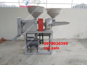 Máy xát lúa tf888 không lọc sạn