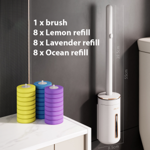 Disposable Toilet Brush Bathroom Cleaning Wall-mounted cleaning tools toilet bowl Disinfection