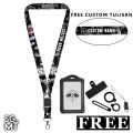 Lanyard ARCTIC MONKEYS ACDC METALLICA Sigmat13 Gantungan Id Card Printing Name Tag. 