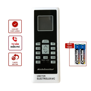 Điều khiển điều hòa Electrolux 2 mặt đen hàng tốt - Remote Điều khiển điều hòa Electrolux 2 mặt đen hàng tốt - đầu bấm Điều khiển điều hòa Electrolux 2 mặt đen hàng tốt