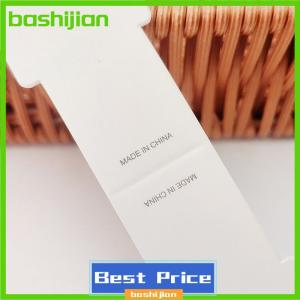 bashijian 50pcs Display Cards for Hair Cord Hairpin Necklace Bracelet Earrings Ear Studs Handmade DIY Jewelry Cardboard Package Hair Clips Craft Hang Tag Card