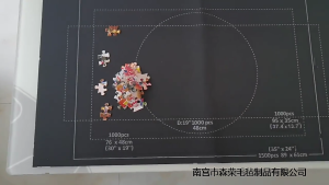 Multi Functional Puzzle Blanket for Family Gatherings and Indoor Entertainment Gather Around the Puzzles up to 1500pcs