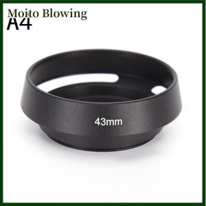 Moito 37 39 40.5 43 46 49 52 55 58 62 67 mm metal Lens Hood for FOR Leica Canon Nikon New