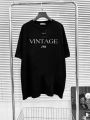 Áo Thun Unisex Oversize In Chữ "Vintage Cơ Bản", Form Rộng Thoáng Mát Nhiều Màu (M-2XL). 