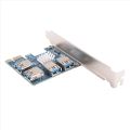 PCI Express Card Multiplier PCIE 1 to 4 USB GPU X1 X16 PCI-E Riser Card Video Card for Mining Computer Parts. 