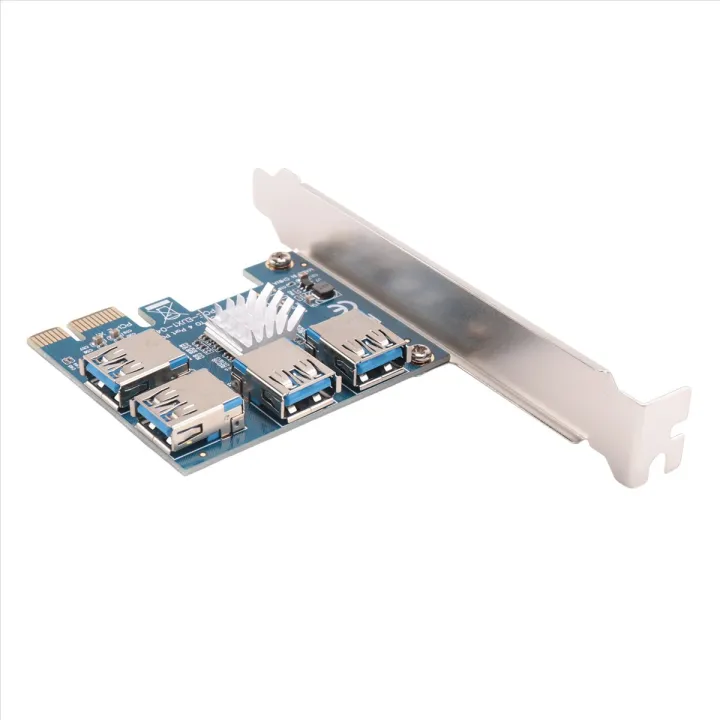 PCI%20Express%20Card%20Multiplier%20PCIE%201%20to%204%20USB%20GPU%20X1%20X16%20PCI-E%20Riser%20Card%20Video%20Card%20for%20Mining%20Computer%20Parts%20-%20Image%205