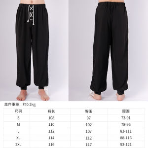 wish mens summer casual pants Mens Ankle-Tied Pants Medieval Pirate Quick-Dry Trousers In Stock