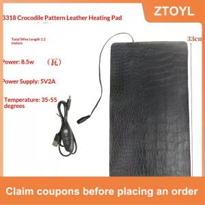 【ZTOYL】 Bò sát nhiệt Mat không thấm nước rùa thằn lằn điều chỉnh nhiệt độ Nhiệt Mat antiscratch bò sát nhiệt Pad bò sát vật nuôi nguồn cung cấp