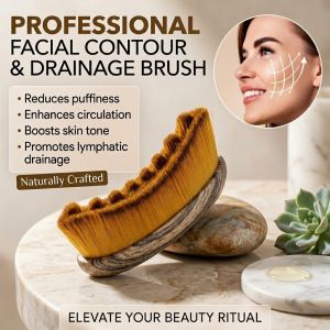 Lymphatic Eye And Neck Care Brush Lymphatic Contour Face Brush Lymphatic Drainage Massager For Face Chin Jawline Sculpting The Skin