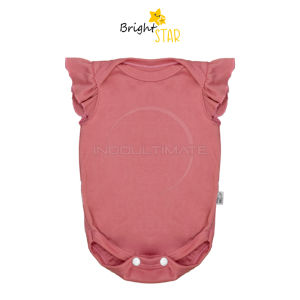 Jumpsuit Bayi BCS-175 Lengan Pendek Ruffle Jumper Bayi BABY STAR / BRIGHT STAR Baju Bayi Perempuan Jumper Bayi Baru Lahir Jumper Jumpsuit Jumsuit Setelan Set Set Baju Lucu Murah Baju Bayi Baby Perempuan