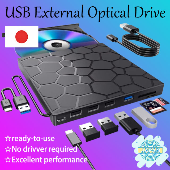 Burner%20Multifunction%207%20in%201%20CD%20Computer%20USB%20Mobile%20Portable%20Utility%20Drives%20External%20DVD%20Optical%20Drive%20USB3.0%20CD/DVD-ROM%20CD-RW%20Player%20Reader%20Recorder%20Laptop%20-%20Image%209