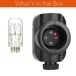 Original H200J Flash Head for AD200 AD200PRO AD-FT200 200W FlashTube Bare Bulb Speedlight Flashes Photography Accessories