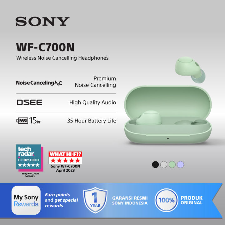 Sony Écouteurs sans fil Noise Cancelling WF-C700N - Noir | international