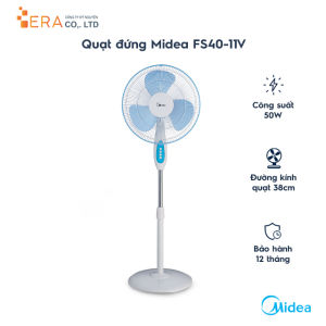 Quạt đứng Midea FS40-11V