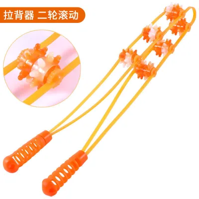 Dây lăn massage cổ vai gáy dây massage lưng bụng toàn thân mát xa cột sống cổ chân đùi dụng cụ con lăn cầm tay