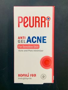 PEURRI Anti Gel Acne แอคเน่ เจล เจลแต้มสิว ดูแลผิวหน้าสำหรับผู้ที่มีปัญหาสิว ใช้ดีมาก (1ชิ้น)
