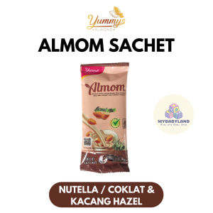 ECER ALMOM Susu Almond Milk Pelancar ASI / Asi Booster Yummys Bubuk Susu Almond | Untuk Ibu Hamil 7 Bulan hingga Menyusui