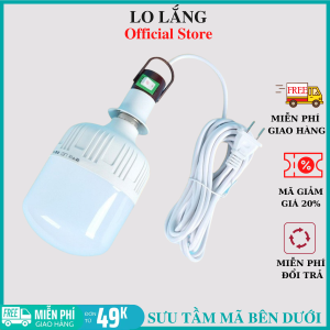 Bóng đèn led 20W kèm đuôi đèn có công tắc và dây dài 5M siêu tiết kiệm điện an toàn cao cấp