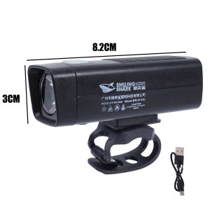 SMILING SHARK 1000LM Bicycle Light LED USB Rechargeable Bicycle Headlight Easy Installation Waterproof MTB Road Bicycle Outdoor Cycling Safety Warning Light Bicycle Accessories