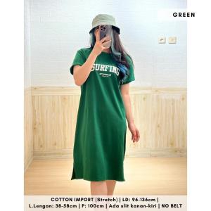 4896 Surf Cotton Import Midi Dress