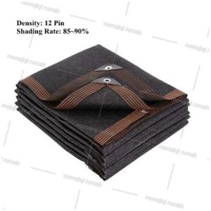 Paranet 95% Lebar 2/3/4 Meter Shading Net Nylon Anti Panas Enkripsi 12-pin Jaring Paranet Pelindung Tanaman Dari Matahari