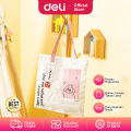 Deli Larva Tutorial Bag / Canvas Bag Tas Kanvas Jinjing Totebag 34 x 35 cm EH800. 