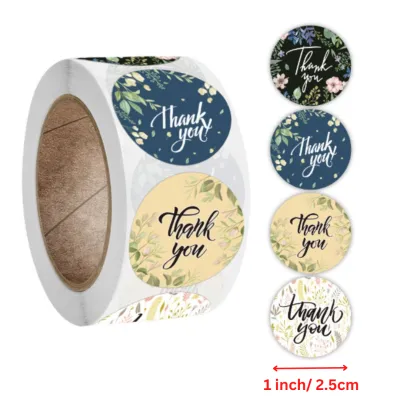 Thank You Sticker/Happy Birthday/Kids Party Sticker/Fragile Sticker