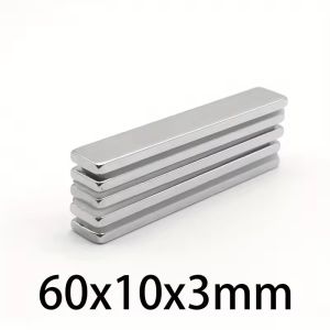 20Pcs Strong Neodymium Magnets Bar Rectangular Magnets Heavy Duty Extra Strong Square Magnets for Refrigerator Office Crafts