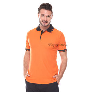 Polo Shirt Polos Lengan Pendek Esperanza - KMB Orange