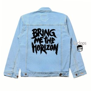 JAKET JEANS DENIM BOYFRIEND OVERSIZE WANITA BAND MUSIC - SLAYER BIOBLITZ