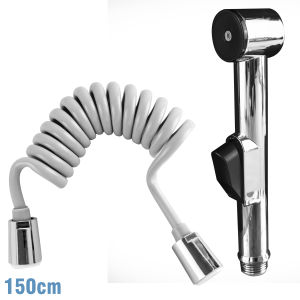 Homeneeds Bidet Spray Jet Shower Toilet  Steel Bathroom Handheld BFXQ 21+Selang G35/G56/G57