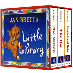 the mittenhatgingerbread baby Jan Bretts library หนังสือภาพเด็ก